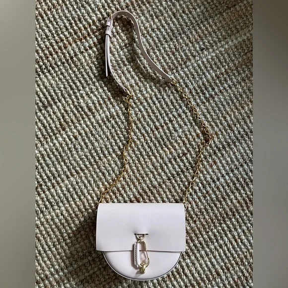 ZAC Zac Posen Belay Mini Leather Saddle Crossbody Bag - Picture 4 of 9